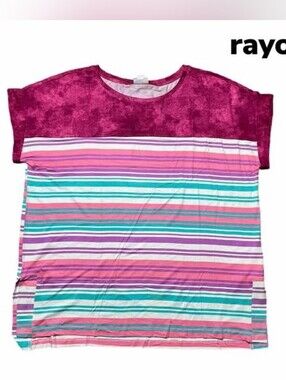 Leah Striped Tee